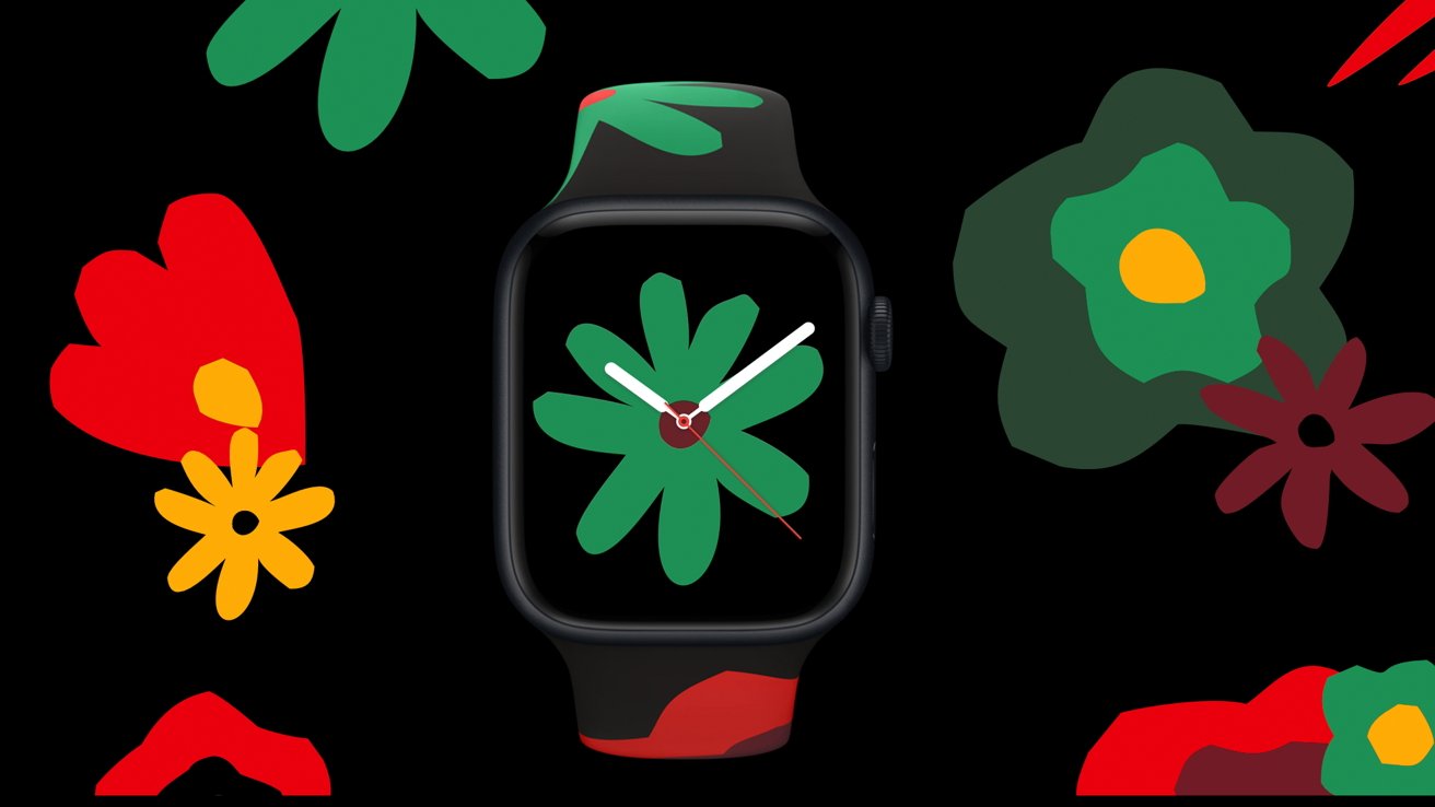 Apple anuncia la nueva correa Black Unity Bloom para Apple Watch