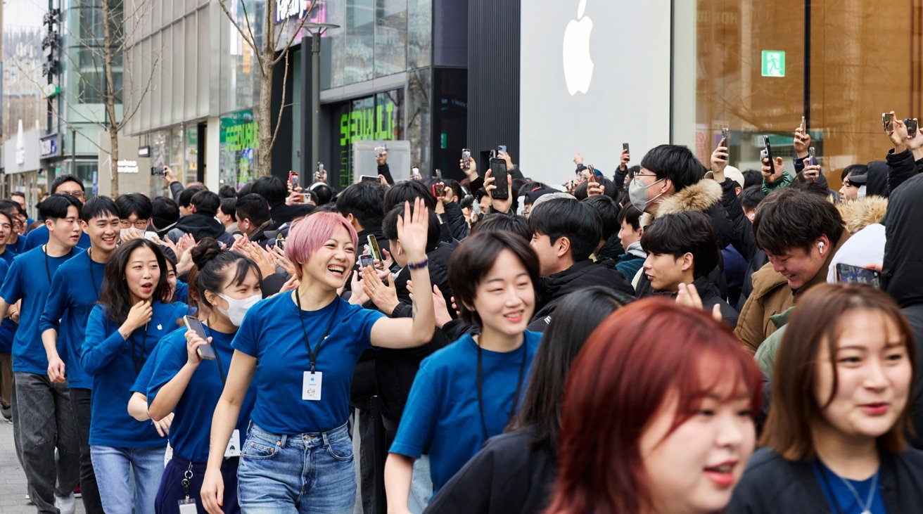 Se abre Apple Store en Hongdae, Corea del Sur