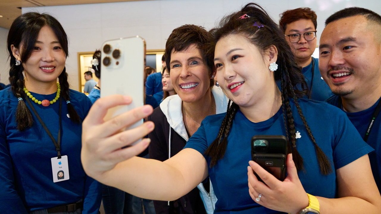 Apple encabeza el mercado de teléfonos inteligentes de China por primera vez