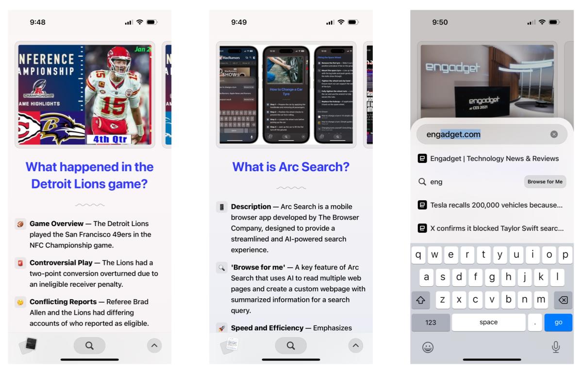 El navegador Arc llega al iPhone como una herramienta de búsqueda simplificada impulsada por IA