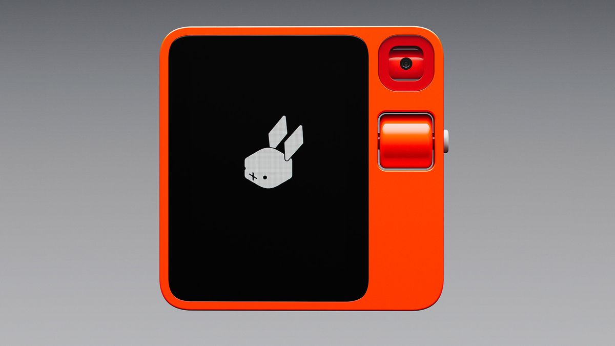 El Rabbit r1 es un compañero impulsado por IA que es como una versión futura de Siri
