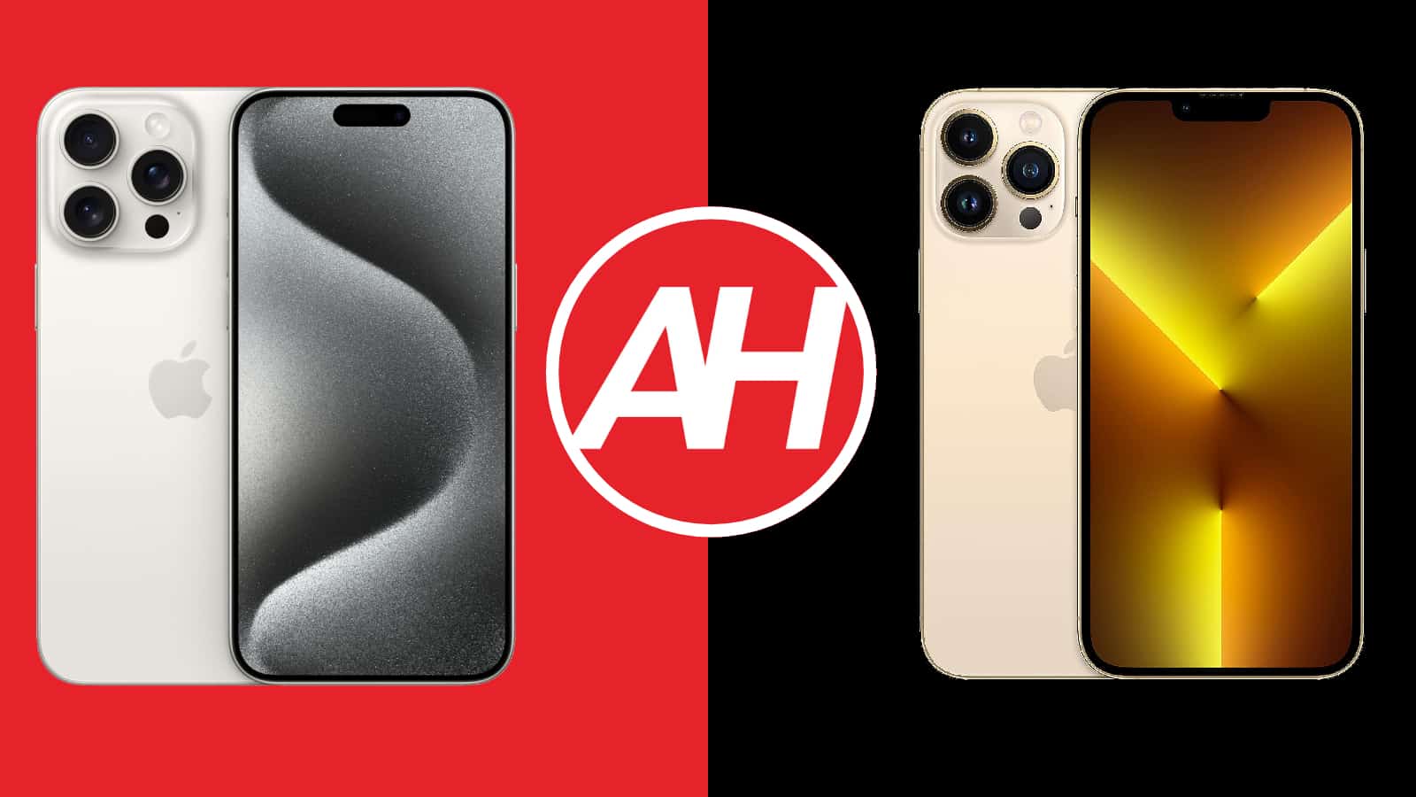 Apple iPhone 15 Pro Max frente a Apple iPhone 13 Pro Max