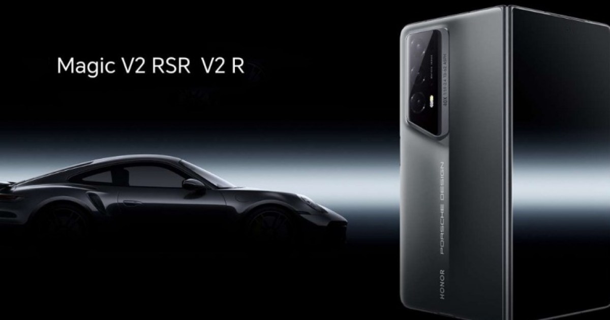 Acelera con esta versión del Honor Magic V2 RSR Porsche Design
