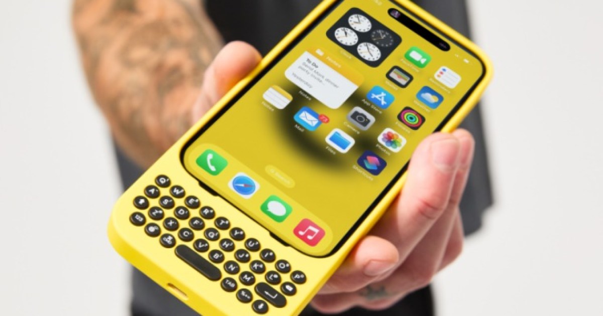 Tu iPhone ahora se convierte en un Blackberry con esta funda