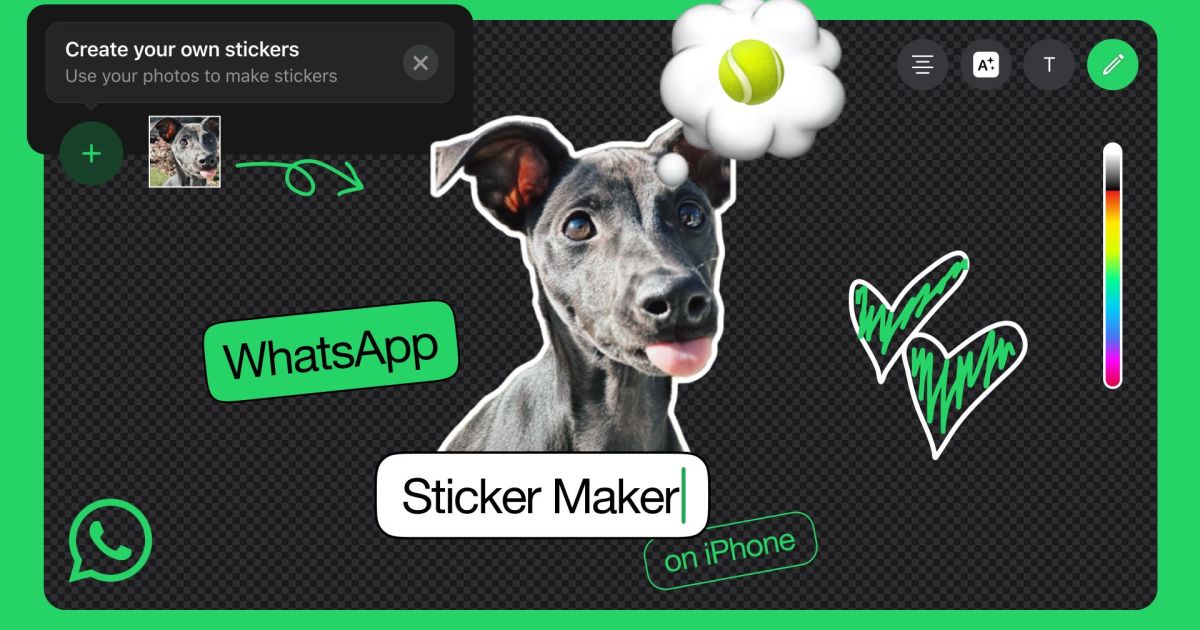 Ahora podrás crear tus propios stickers de WhatsApp en iOS