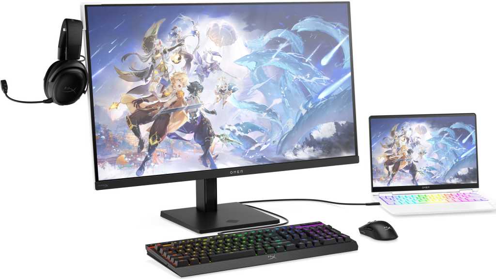 El monitor OLED de HP es perfecto para la oficina y los juegos