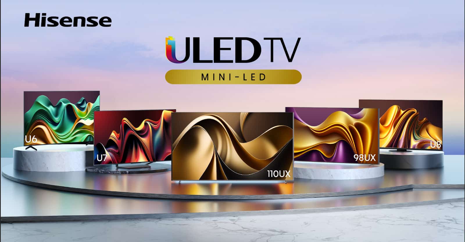 Hisense se robó el show en CES 2024 con sus nuevos televisores ULED y ULED X