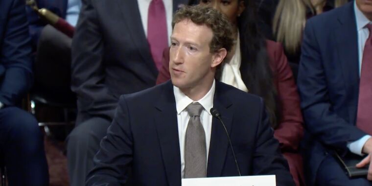 Zuckerberg pide disculpas por que Meta dañe a los niños, pero rechaza los pagos a las familias