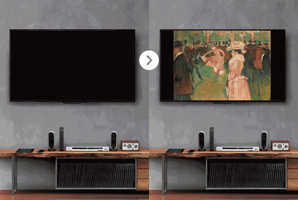Convierte tu televisor en una galería de arte con $17 de descuento en Dreamscreens