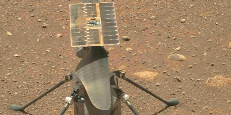 El asombroso helicóptero de Marte, Ingenuity, ya no volará más