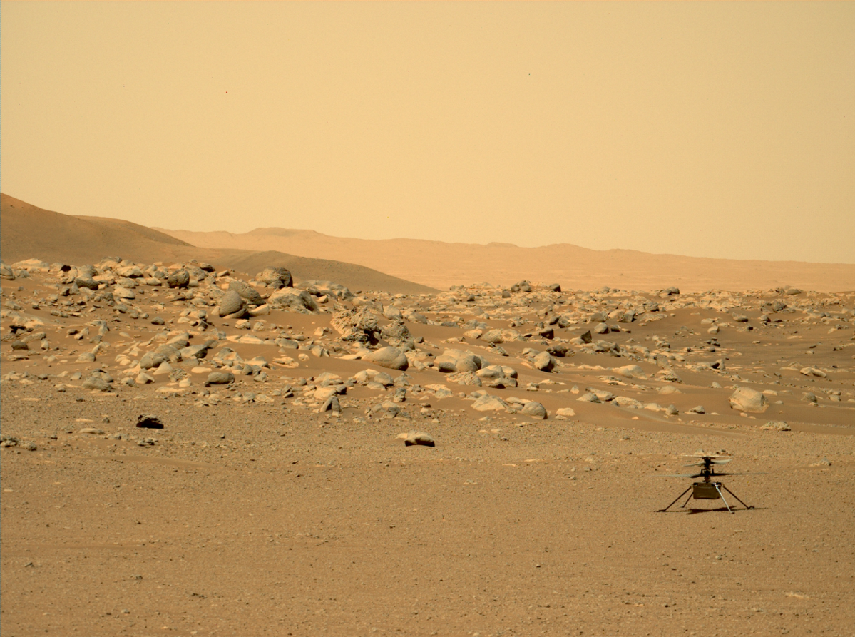 La NASA dice que ha restablecido el contacto con el helicóptero Ingenuity Mars