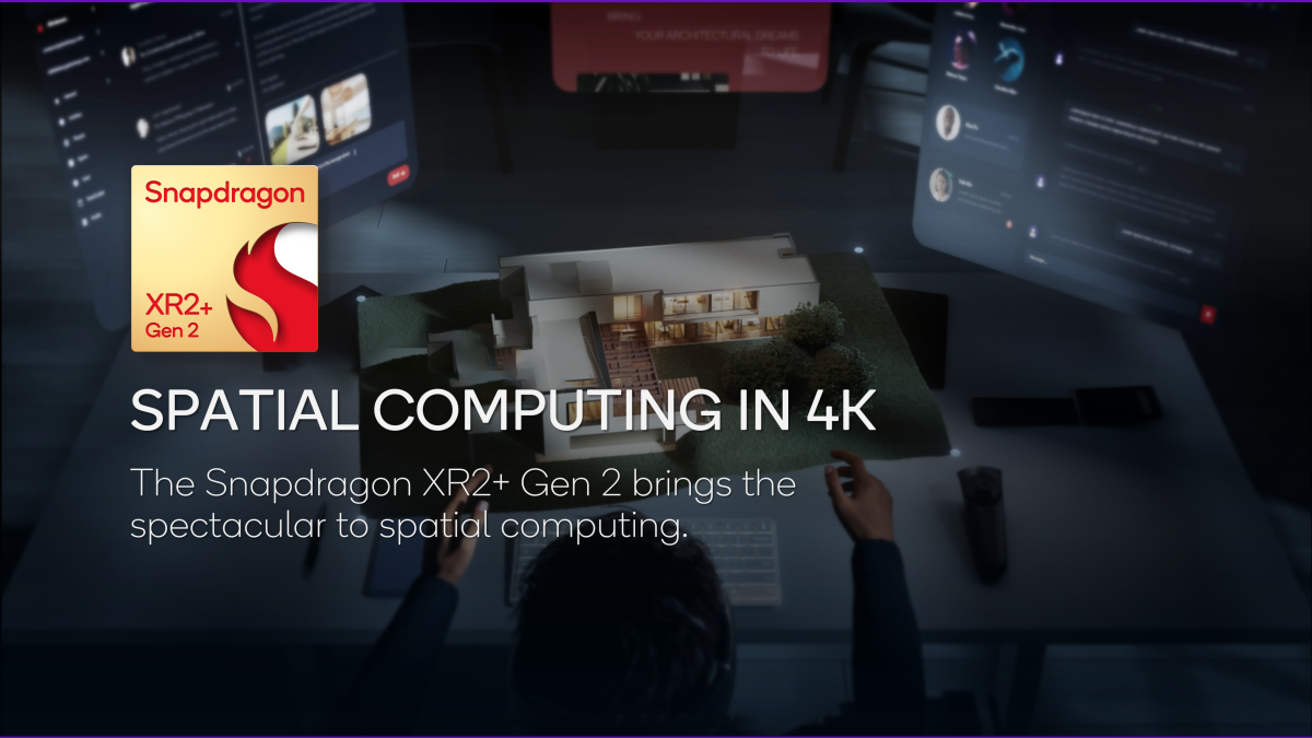 El chip Snapdragon XR2+ mejorado de Qualcomm para auriculares de realidad virtual debutará en CES 2024