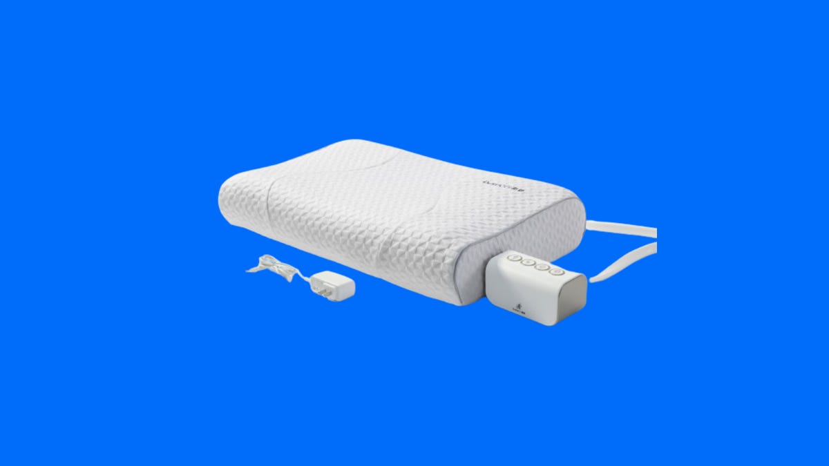 Esta almohada inteligente utiliza IA para ajustar tu cabeza y evitar que ronques