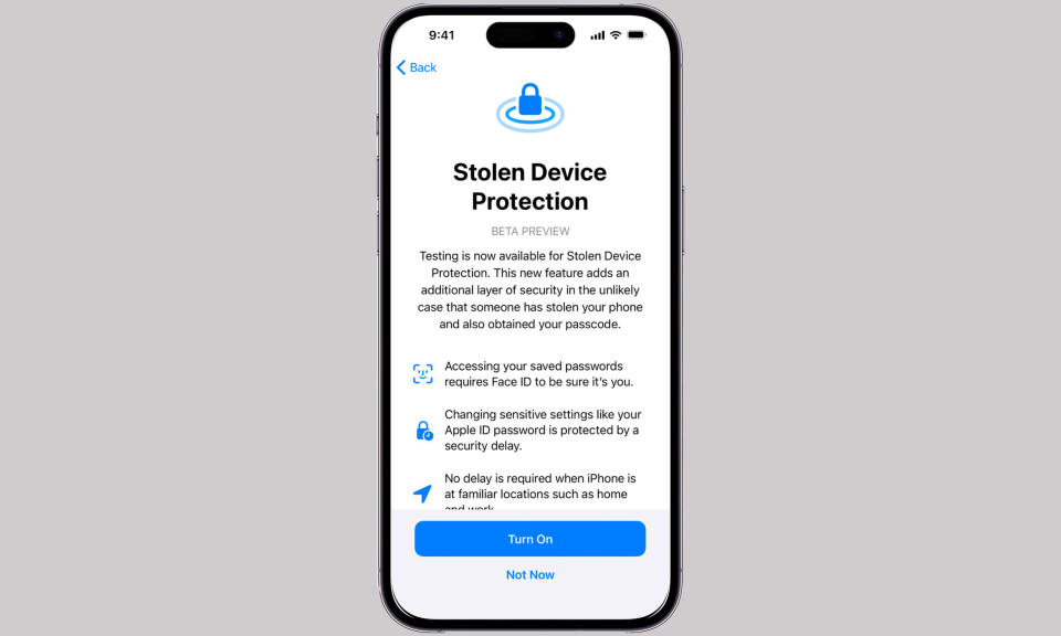 Cómo activar la protección de dispositivo robado en tu iPhone para proteger tus datos