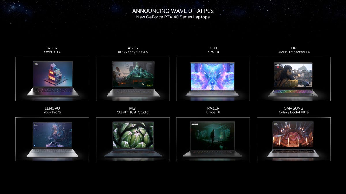 Nvidia defiende la PC con IA en CES 2024