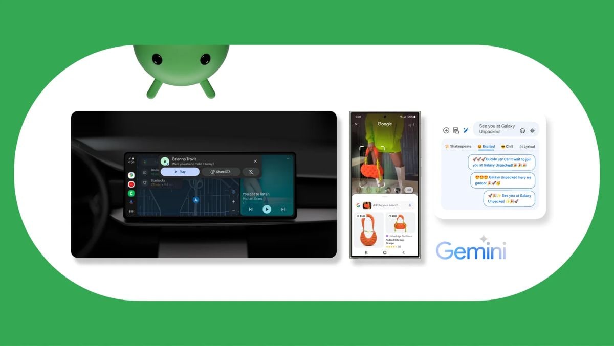 La serie Samsung Galaxy S24 vendrá con las capacidades de inteligencia artificial Gemini de Google