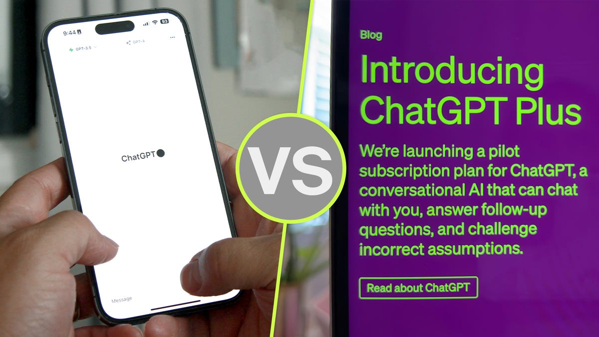 ChatGPT vs ChatGPT Plus: ¿Vale la pena la tarifa de suscripción?