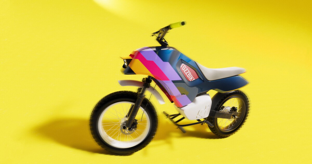 La funky Joyce’90 e-moto viajera con el corazón de una bicicleta eléctrica