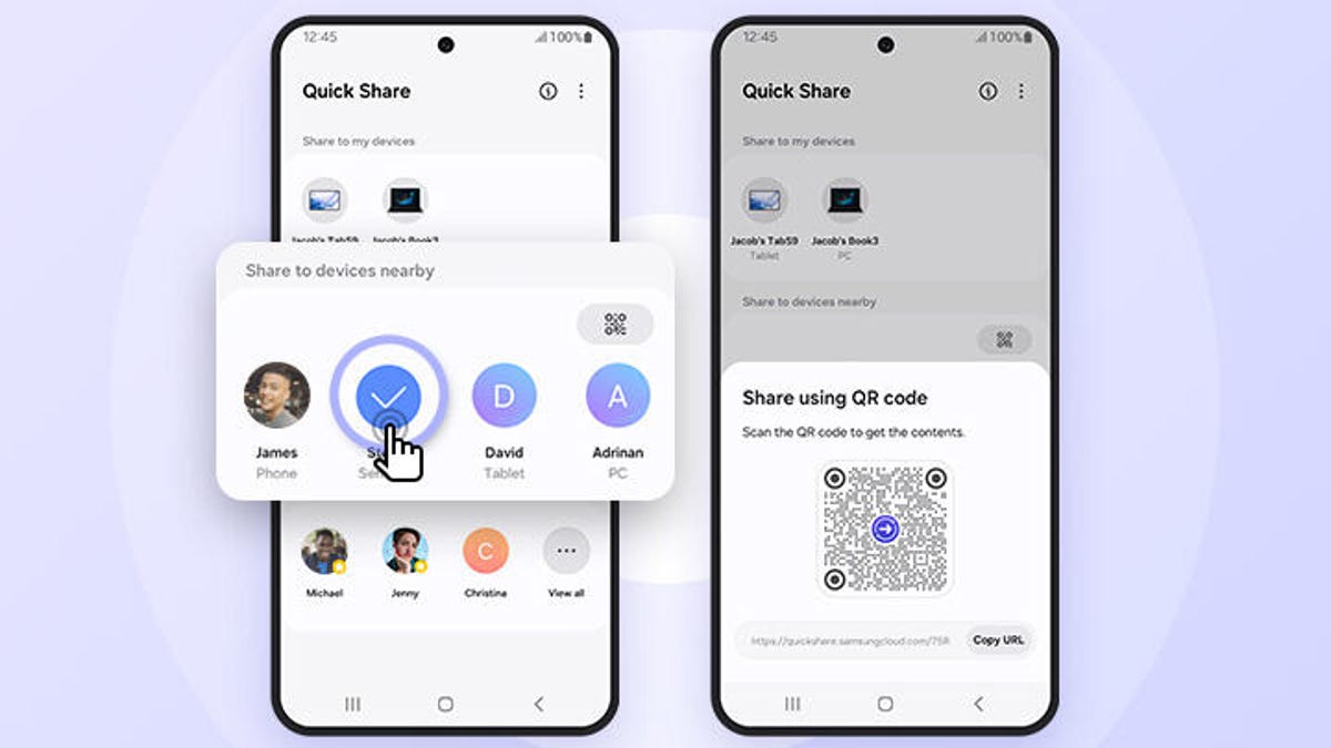 Google está agregando la función Quick Share de Samsung a todos sus dispositivos Android