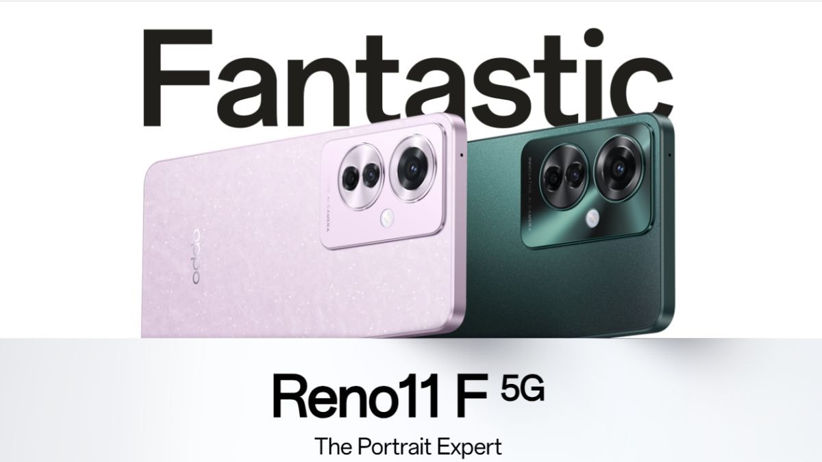 Las opciones de color del Oppo Reno 11F 5G se muestran oficialmente antes del lanzamiento;  para obtener cámaras traseras triples