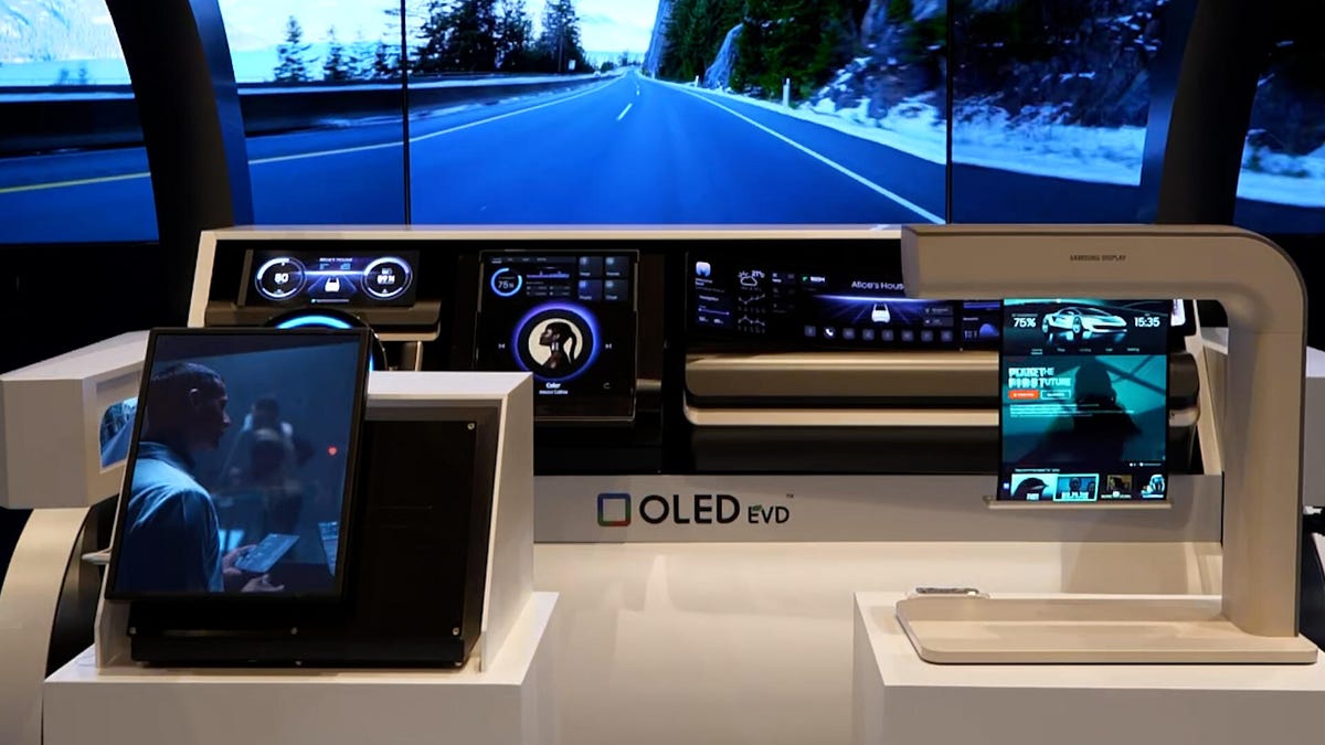 Samsung Rollable OLED está cambiando el diseño automotriz: video