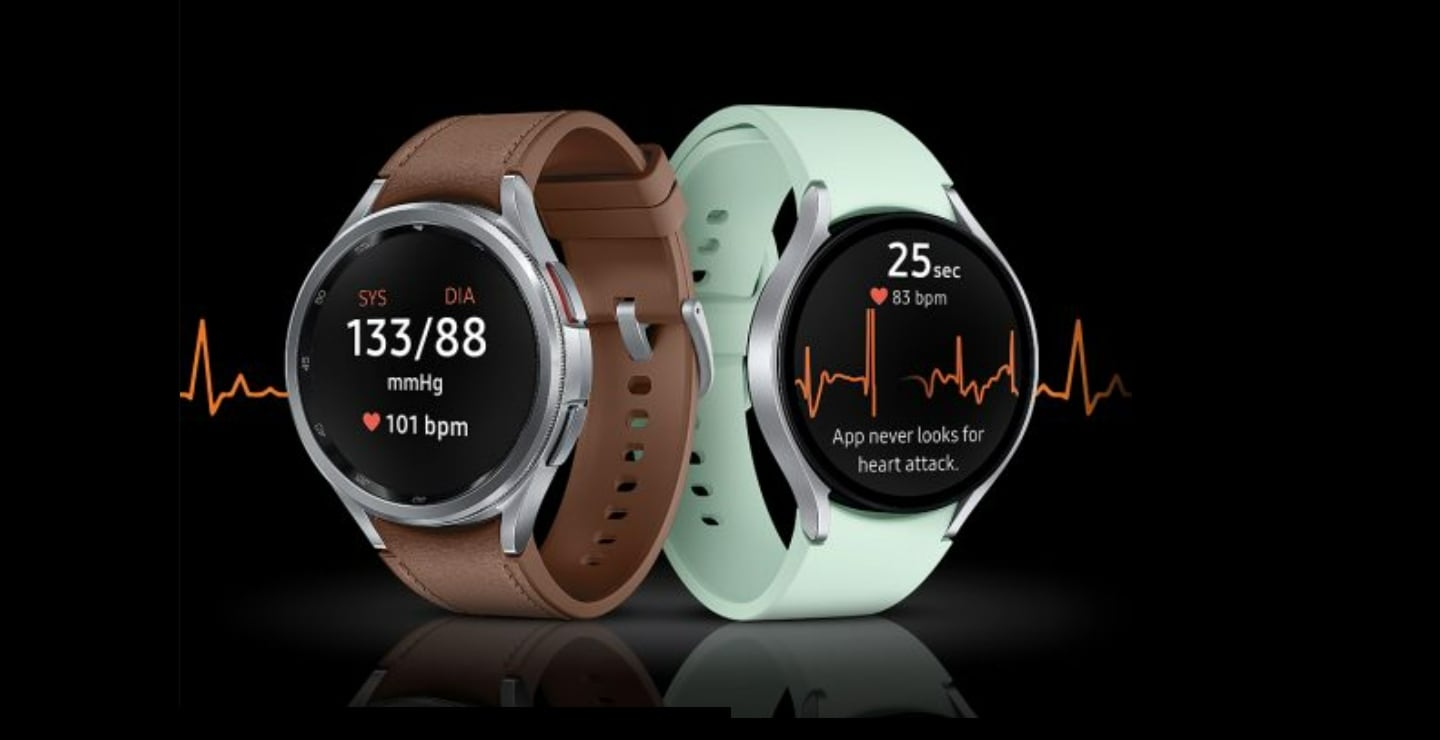 Samsung Galaxy Watch 6, Watch 5, Watch 4 Series Obtenga monitoreo de presión arterial y ECG en India: cómo usarlo