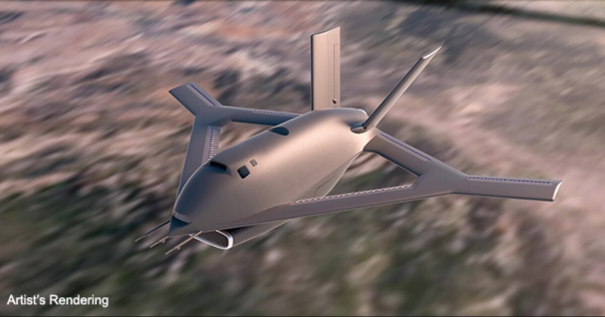 DARPA aprueba la construcción del avión X-65 con controles de vuelo a reacción