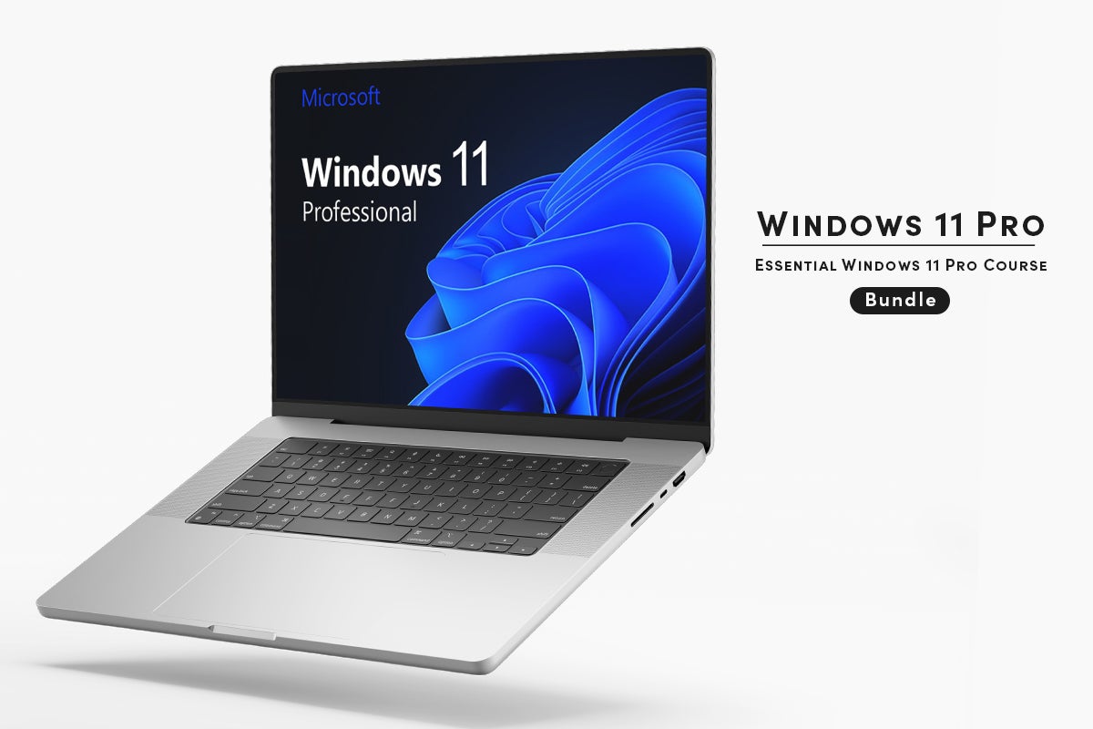 Obtenga Windows 11 Pro y el curso Essential Windows 11 Pro por $40