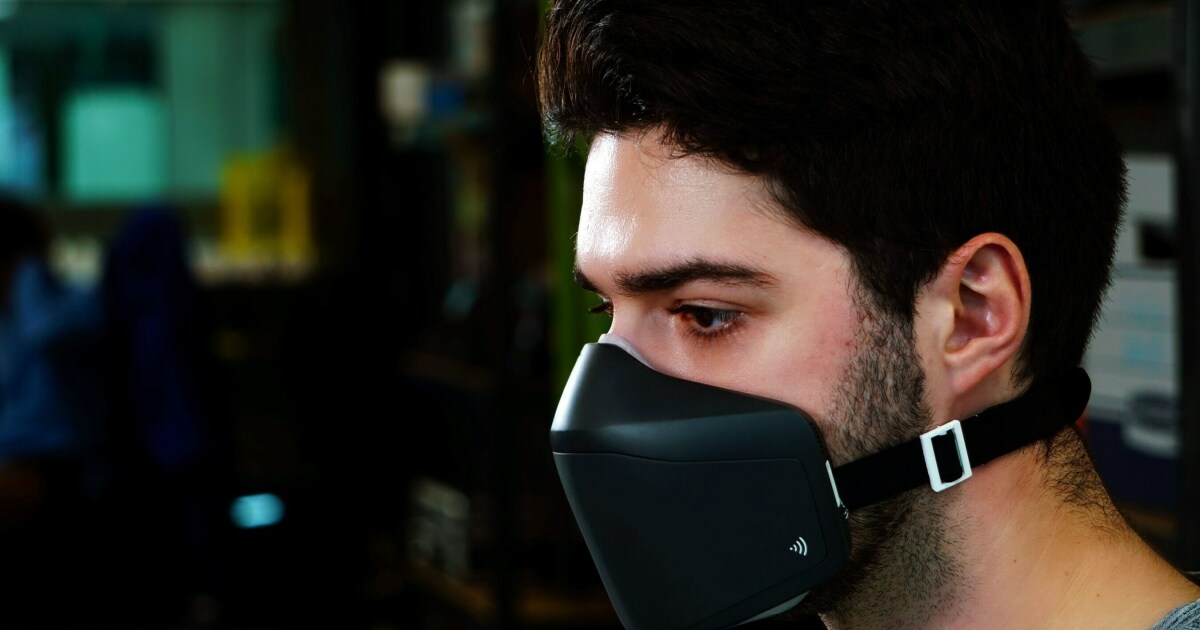 La máscara Skyted está hecha para mantener privadas las llamadas confidenciales