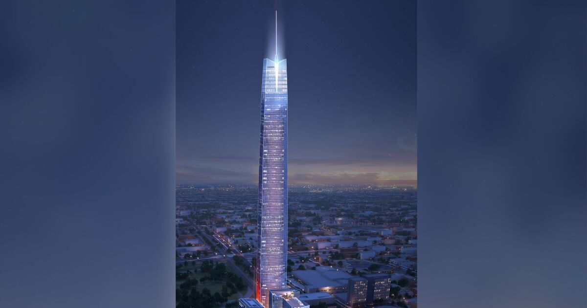 Rascacielos de Oklahoma se rediseñan para convertirse en el nuevo edificio más alto de EE. UU.
