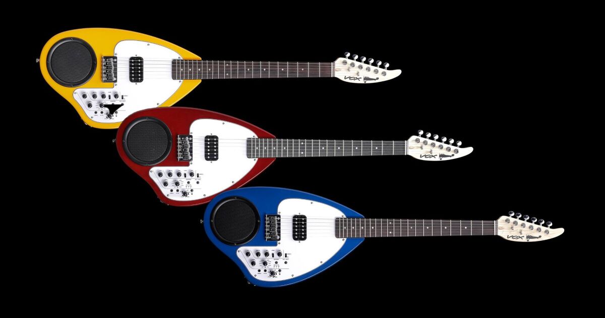 Vox adopta el ambiente clásico de los años 60 para la guitarra de viaje APC-1
