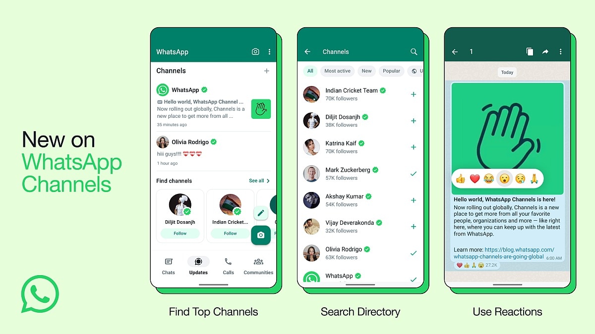Los canales de WhatsApp obtienen encuestas, notas de voz y la posibilidad de compartir actualizaciones sobre el estado