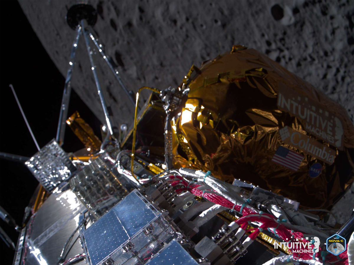 La nave espacial Odysseus se ha convertido en la primera nave espacial estadounidense en aterrizar en la Luna en 50 años.