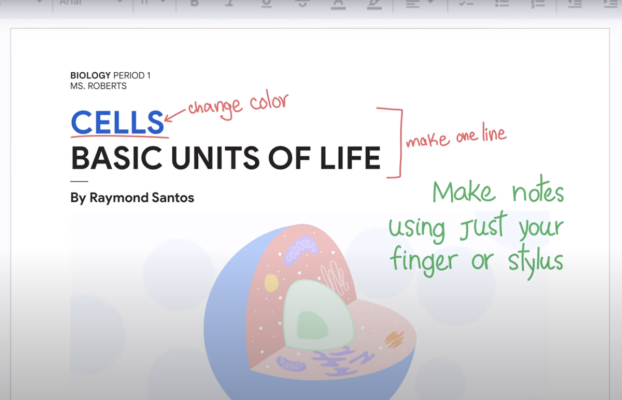 Ahora puedes marcar tus Google Docs con notas escritas a mano en dispositivos Android