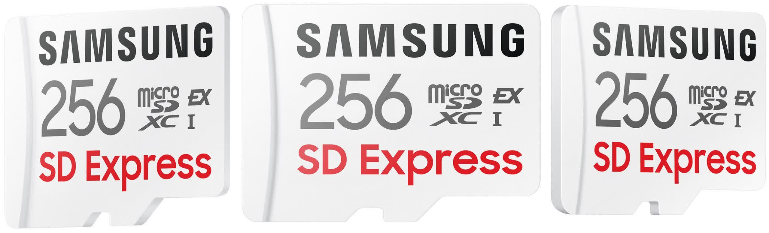 Samsung presenta tarjetas microSD SD Express que alcanzan los 800 MB/s