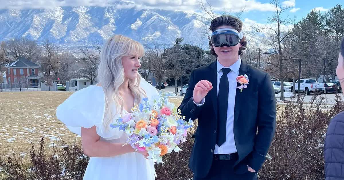 El desarrollador de software que llevó un Apple Vision Pro en su boda ofrece una explicación