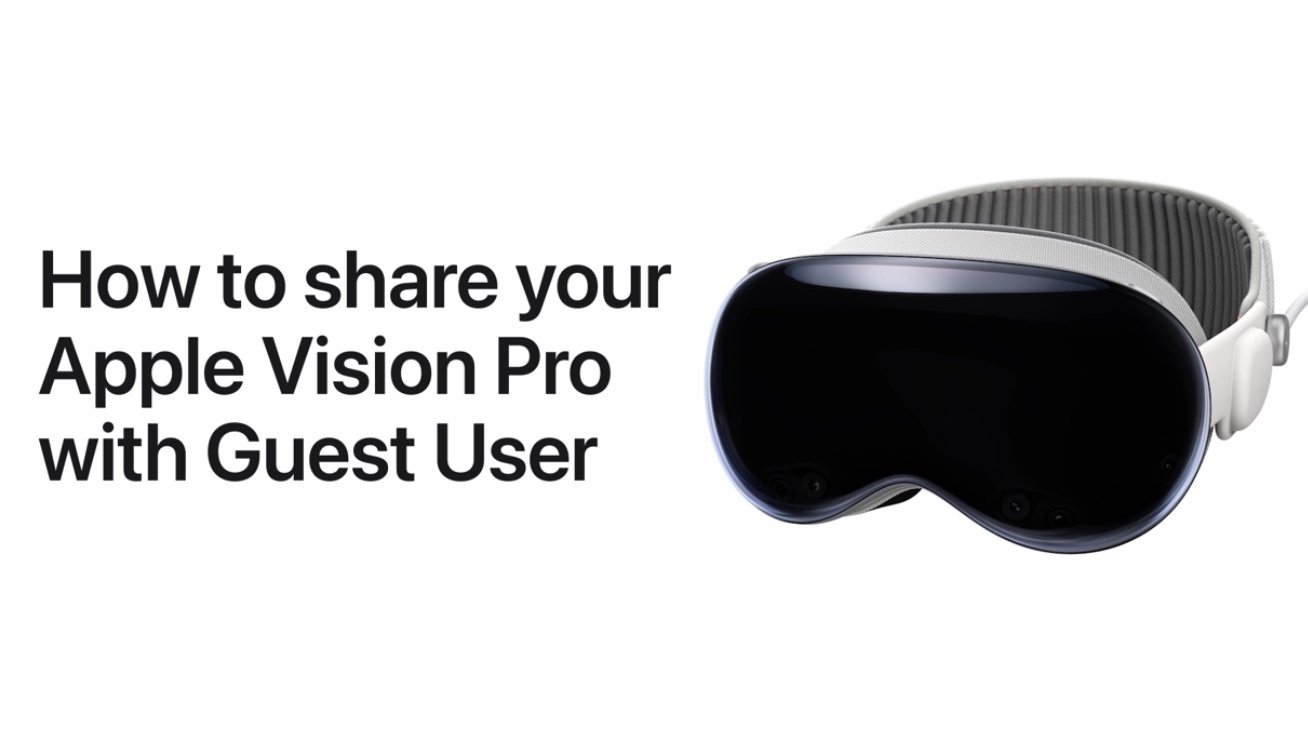 Cómo compartir Apple Vision Pro