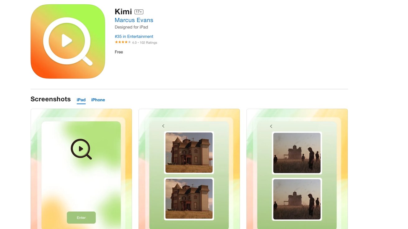 Kimi eliminado de la App Store por permitir a los usuarios piratear películas