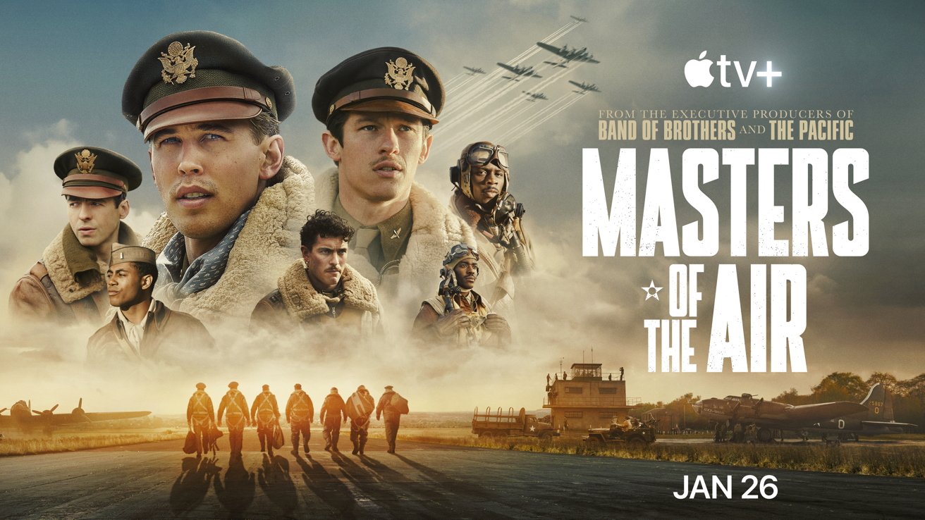 El drama de Apple TV+ ‘Masters of the Air’ bate un récord de audiencia