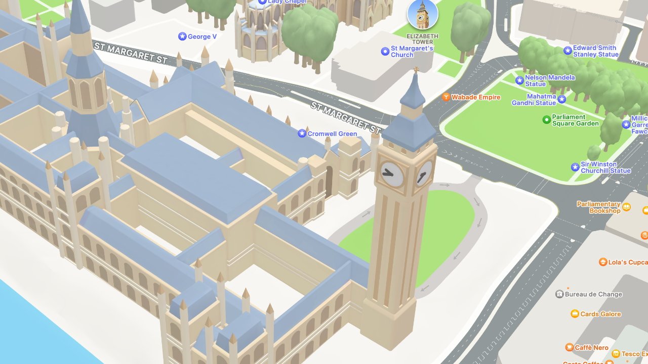 Los equipos de Apple Maps regresan al Reino Unido para mejorar la navegación