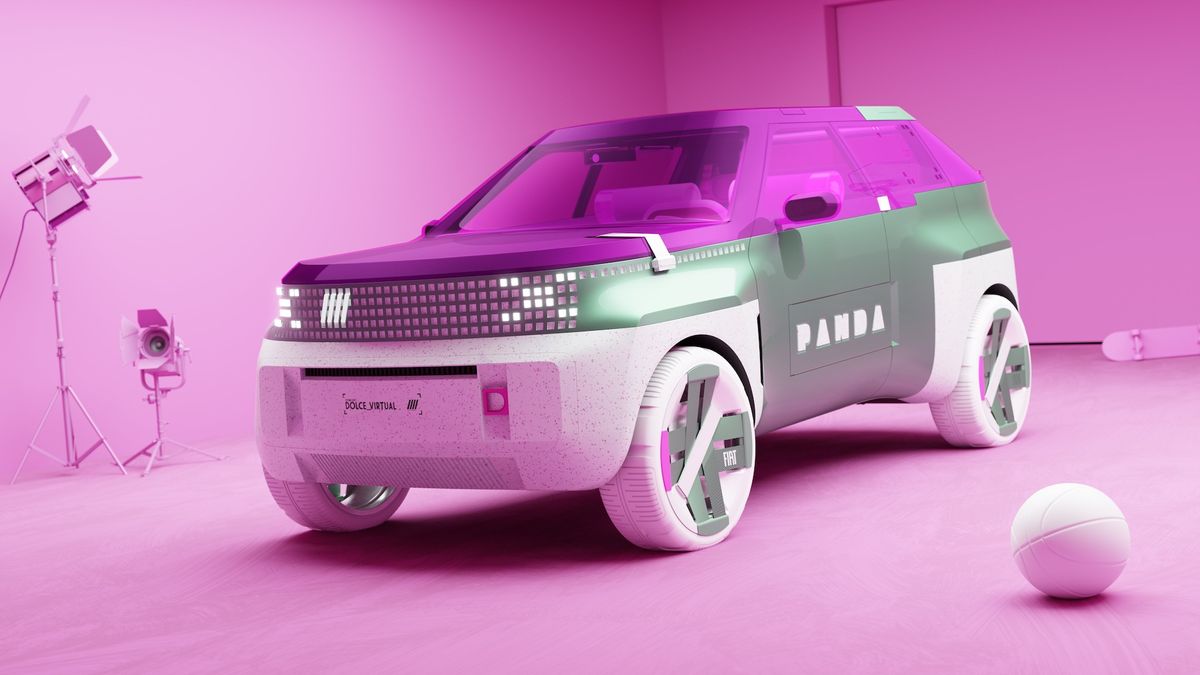 Fiat revela conceptos de Panda de arte pop que podrían generar una camioneta, un SUV y una autocaravana