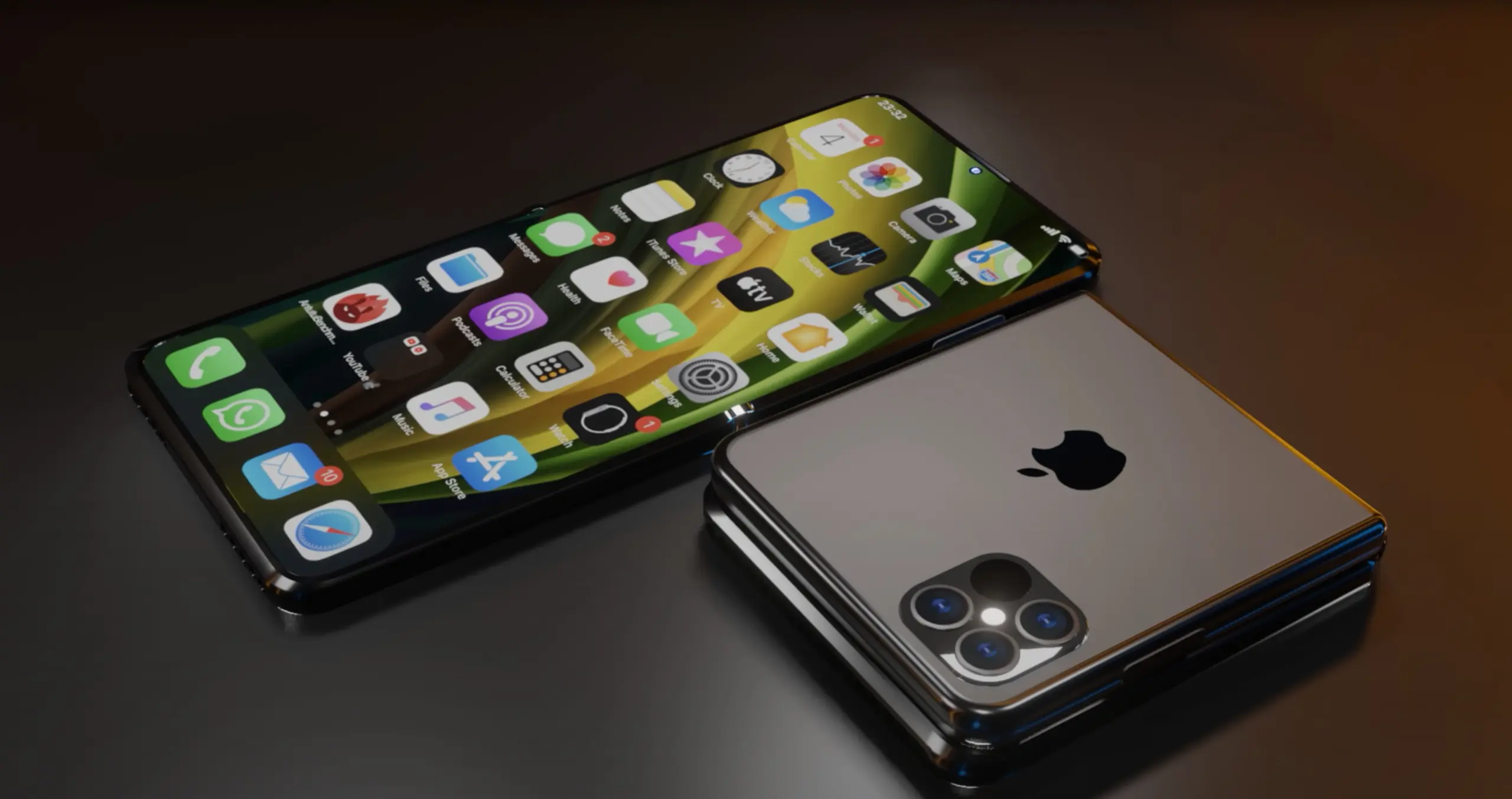 Apple detiene el desarrollo del iPhone plegable debido a problemas de visualización