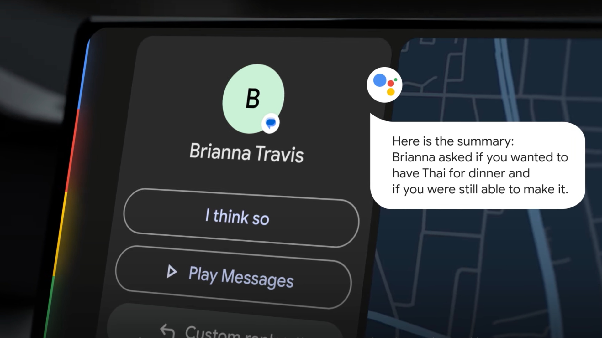 Así es como funcionarán los resúmenes de mensajes de IA en Android Auto: