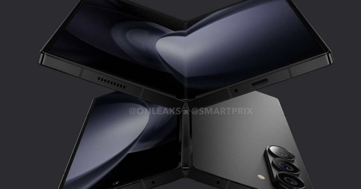 ¿Es este nuestro primer vistazo al Samsung Galaxy Z Fold 6?