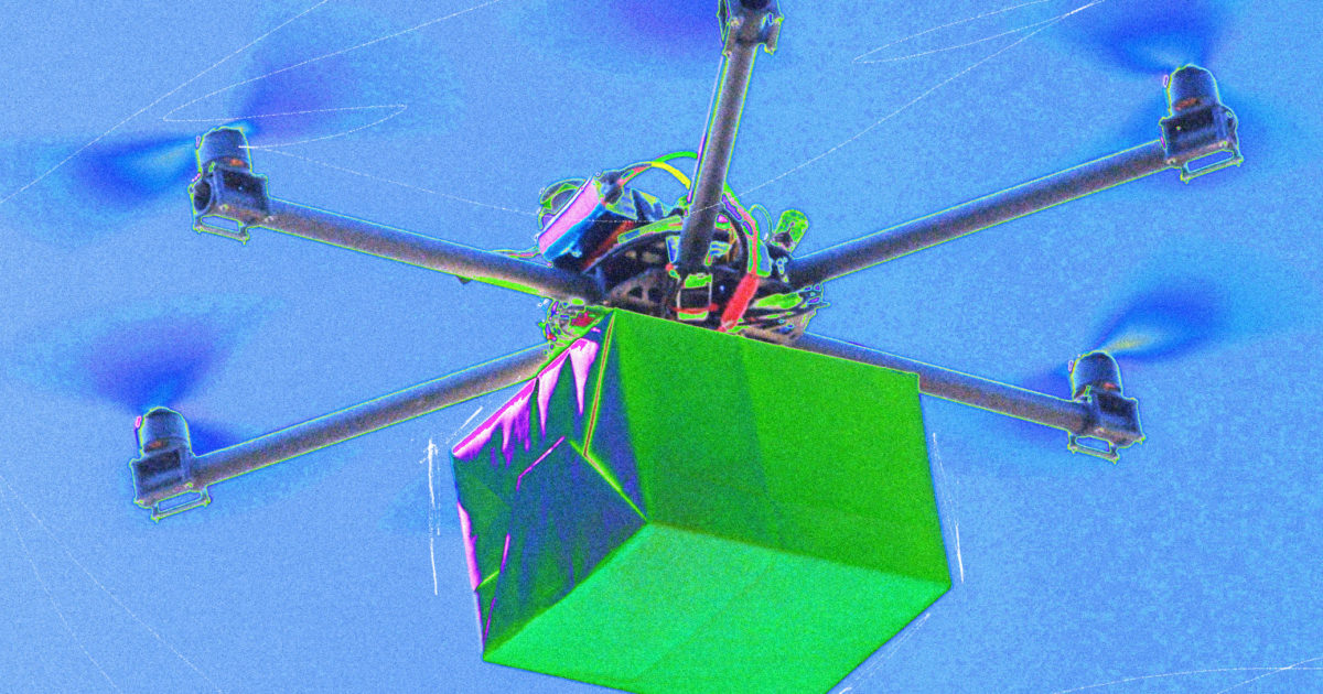 La entrega con drones provoca el caos en la hilarante novela de ciencia ficción ‘Deliver Us’