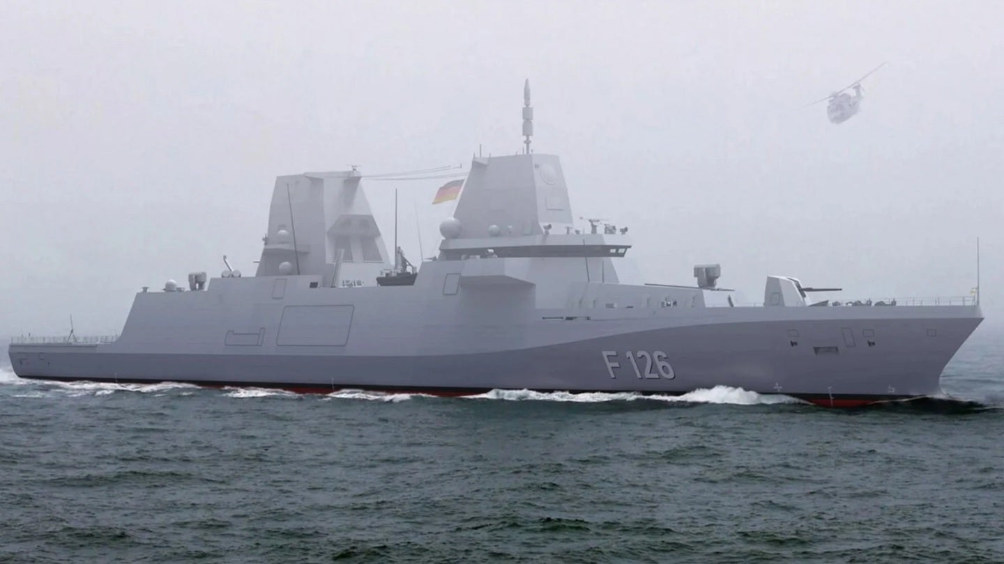 Las fragatas alemanas F126 recibirán el sistema SATCOM Thales SurfSAT-L