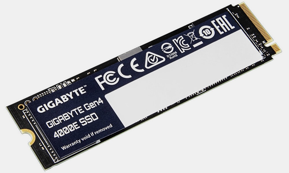 GIGABYTE 4000E, más oferta en SSD básicas y económicas