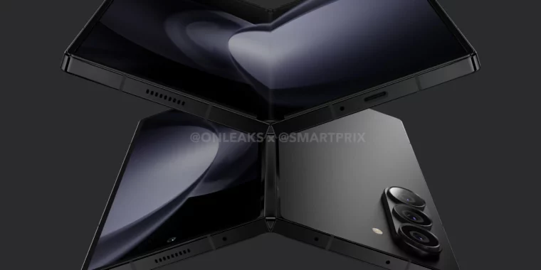 Los renderizados de Galaxy Z Fold y Z Flip 6 muestran algunos ajustes de diseño