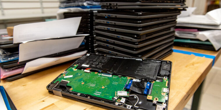 MacBooks y Chromebooks lideran los perdedores en el análisis de reparabilidad de portátiles