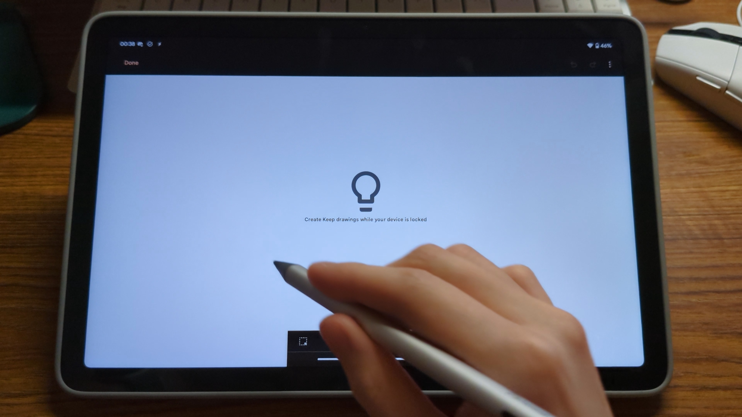 Google Keep te permitirá tomar notas desde la pantalla de bloqueo en tablets Android